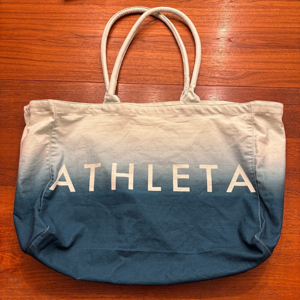 Athleta Blue Ombre Large tote bag